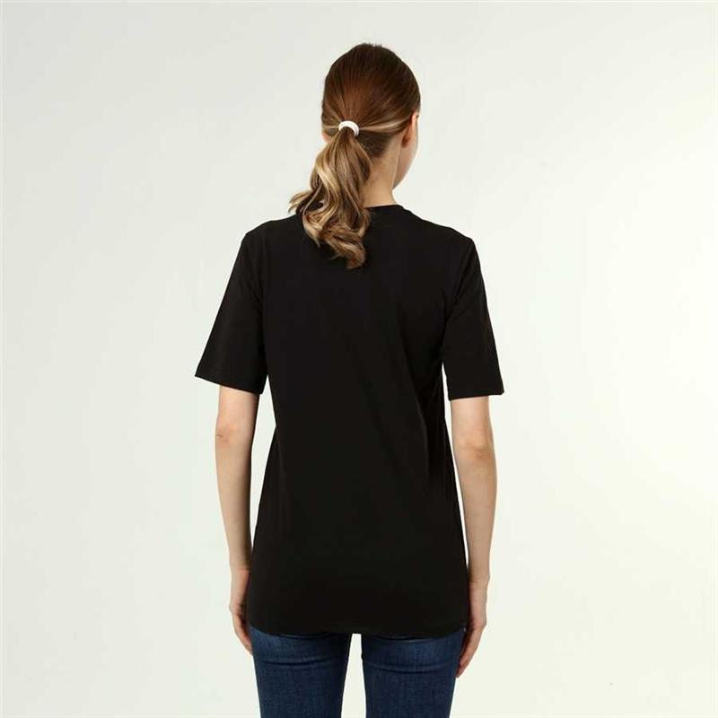 T-shirt noir en coton Active Style pour femmes